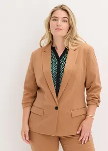 Blazer met gedrapeerde mouwen, bonprix
