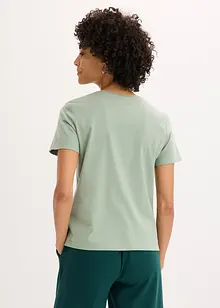 T-shirt met glitterprint, bonprix