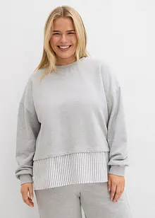 Sweater met blouse, bonprix