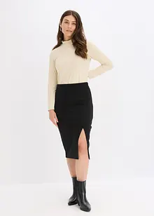 Strakke jersey rok, bonprix