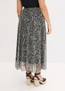 Rok van mesh jersey met elastische tailleband, bonprix