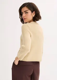 Kort vest van katoen, bonprix