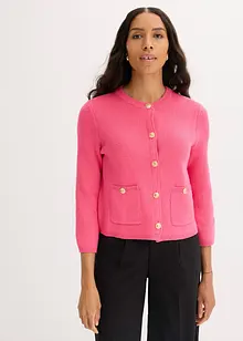 Kort vest met sierknopen, bonprix