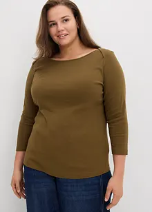 Oversized shirt van biologisch katoen, bonprix