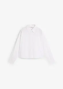 Overhemdblouse met zijde, bonprix