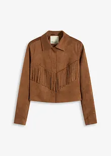 Imitatieleren jas in wildleder look, bonprix