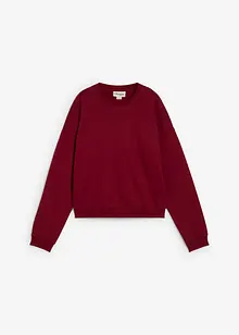 Korte oversized sweater van biologisch katoen, bonprix