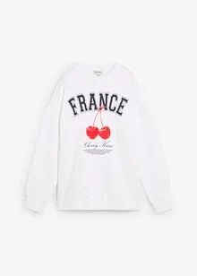 Oversized sweater van biologisch katoen, bonprix