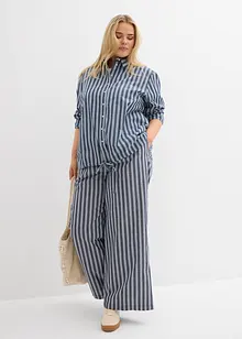 Oversized blouse van katoen, bonprix