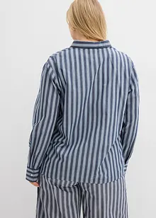 Oversized blouse van katoen, bonprix