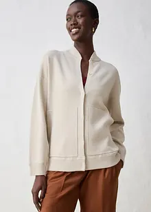 Oversized vest met zijde, bonprix