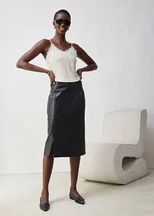 Top met wol en kant, bonprix