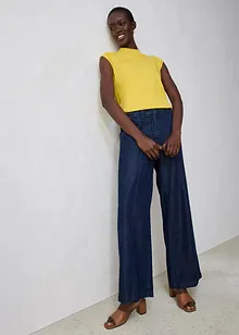 Shirt met zijde, bonprix