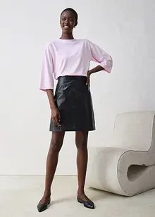 Shirt in een zijdemix, bonprix