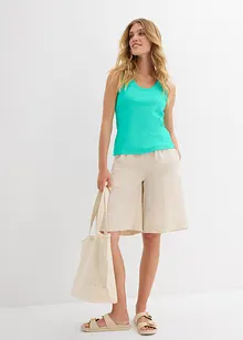 Tanktop met biologisch katoen (set van 2), bonprix