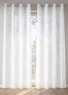 Transparant ausbrenner gordijn (1 stuk), bonprix