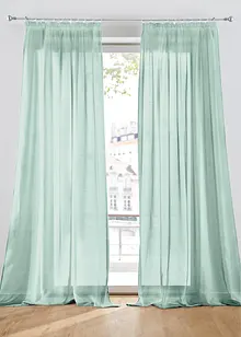 Transparant gordijn van batist met fijne structuur (1 stuk), bonprix