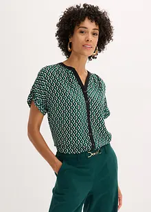 Oversized blouse  georgette, bonprix