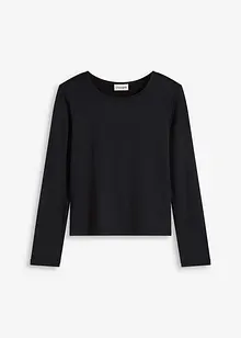 Longsleeve met schoudervullingen, bonprix