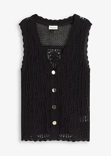 Ajour vest, bonprix