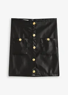 Minirok van imitatieleer, bonprix