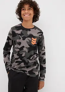 Longsleeve van puur katoen (set van 3), bonprix