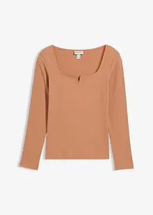 Geribd shirt van biologisch katoen, bonprix