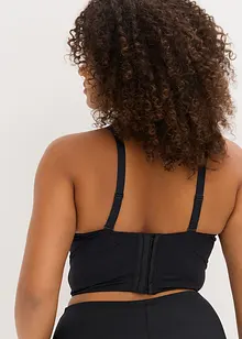 Voorgevormde bh top met glanseffect, bonprix