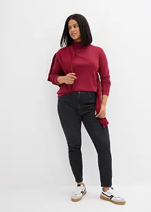 Skinny jeans high waist, cropped, bonprix