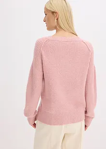 Trui met V-hals, bonprix