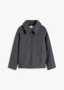 Bomber van zacht bouclé, bonprix
