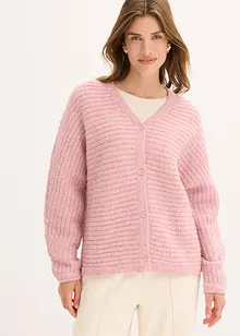 Grof gebreid vest met wol, bonprix