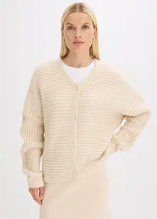 Grof gebreid vest met wol, bonprix