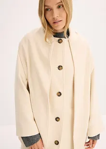 Oversized jas met twee subtiele naadzakken, bonprix