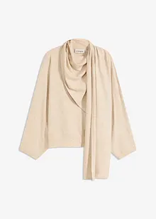 Fijn gebreide trui van een zachte viscosemix, bonprix