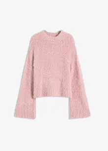 Boxy trui van donzig verengaren, bonprix