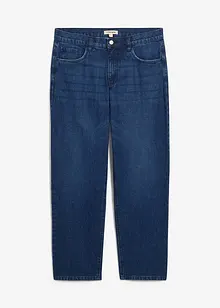 Loose fit stretch jeans, straight, bonprix
