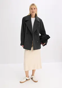 Peacoat in wol-look, bonprix
