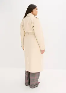 Trenchcoat in wollen look, bonprix