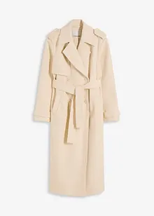 Trenchcoat in wollen look, bonprix