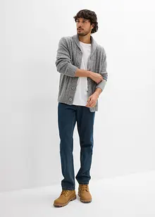 Vest met geribd patroon, bonprix