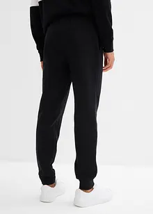 Joggingbroek met geribde boorden aan de onderrand, bonprix