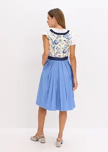 Dirndl met geborduurde schort (2-dlg. set), bonprix