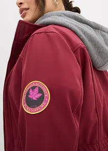 Lange softshell jas in layerlook, waterafstotend, bonprix