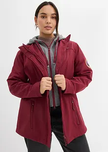 Lange softshell jas in layerlook, waterafstotend, bonprix