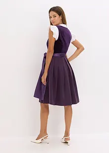 Dirndl met fluweel in midi lengte (2-dlg. set), bonprix