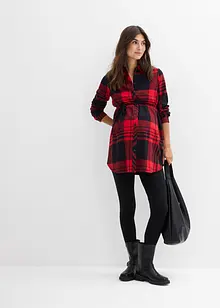 Zwangerschapsblouse / voedingsblouse van flanel, bonprix