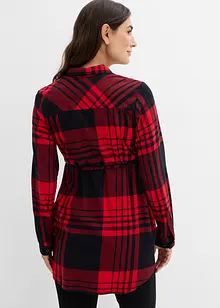 Zwangerschapsblouse / voedingsblouse van flanel, bonprix