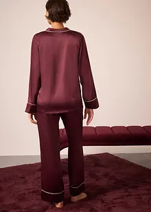 Geweven pyjama van satijn, bonprix