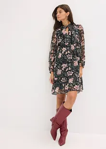 Jurk van chiffon, bonprix